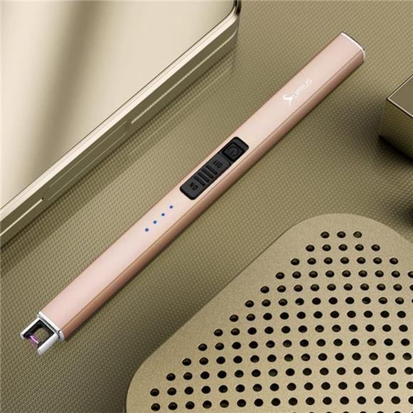 Electric Lighter Arc Windproof Flameless USB Lighter Rechargeable - Picture 1 of 12